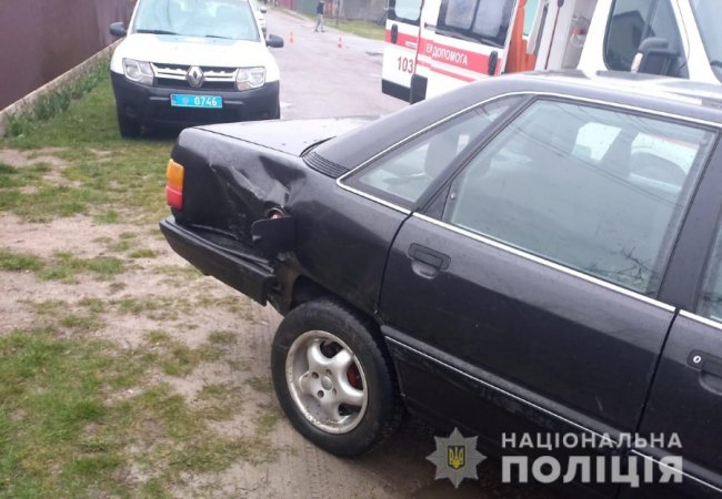 На Волині п'яний водій збив мотоцикліста: постраждалого госпіталізували. ФОТО