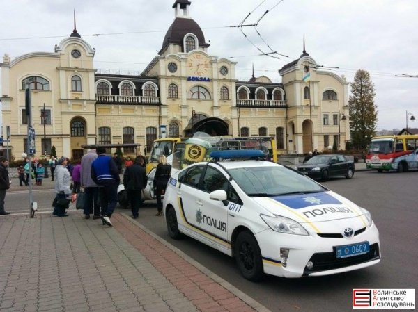 У Луцьку - аварія біля залізничного вокзалу