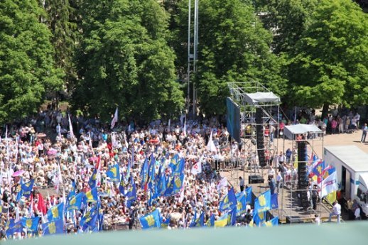 «Вставай, Україно!» у Хмельницькому. ФОТО. ВІДЕО