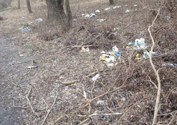 Волиняни під час ранкових пробіжок прибирають засмічені території. ФОТО