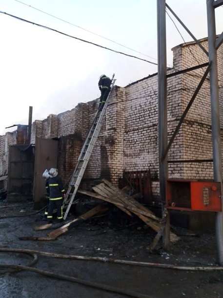 Велика пожежа на Миколаївщині: горів маслозавод