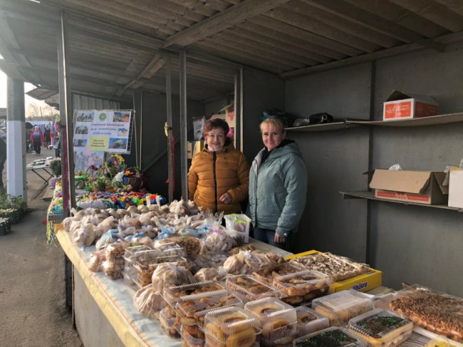 Представники волинського коледжу за місяць наярмаркували на ЗСУ понад 60 тисяч гривень