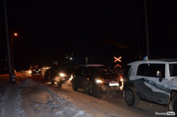 У Луцьку відбувся автопробіг. ФОТО