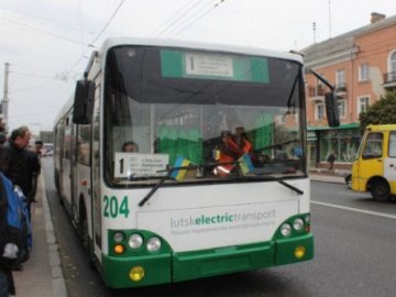 На День міста луцькі тролейбуси змінять графік руху