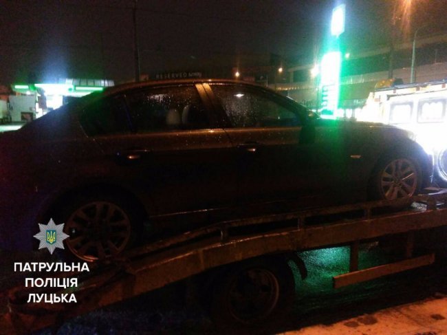 У Луцьку затримали п’яного водія із набором російських документів