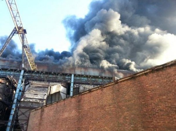 Розповіли, чому на Донеччині загорілася ТЕС. ФОТО. ВІДЕО
