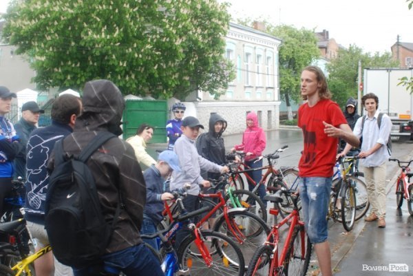 Велоекскурсія Луцьком. ФОТО