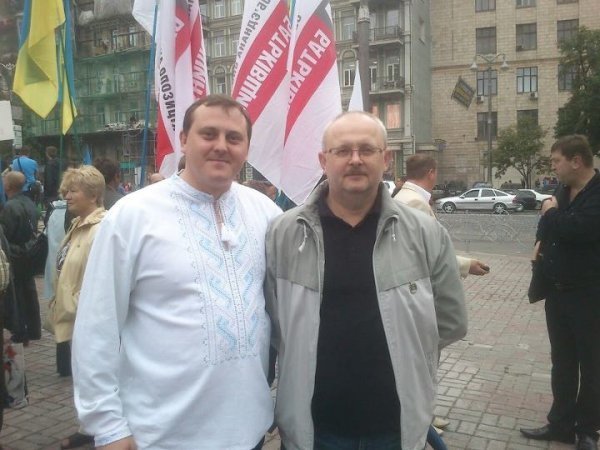 Волиняни у Києві мітигнують за українську мову. ФОТО