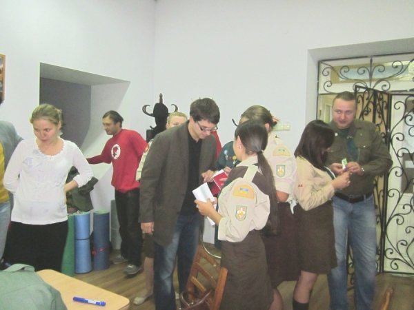 Пластова ніч у луцькій бібліотеці. ФОТО