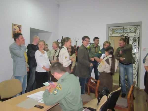 Пластова ніч у луцькій бібліотеці. ФОТО