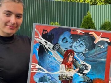 На аукціоні в Рожищі продають картину, аби зібрати гроші на пікап для ЗСУ