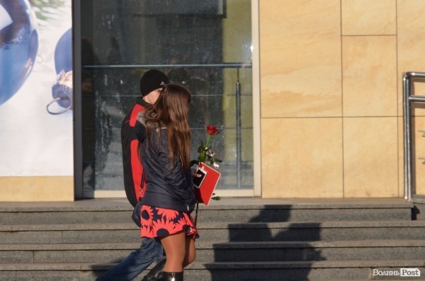 Кохання на вулицях Луцька. ФОТО