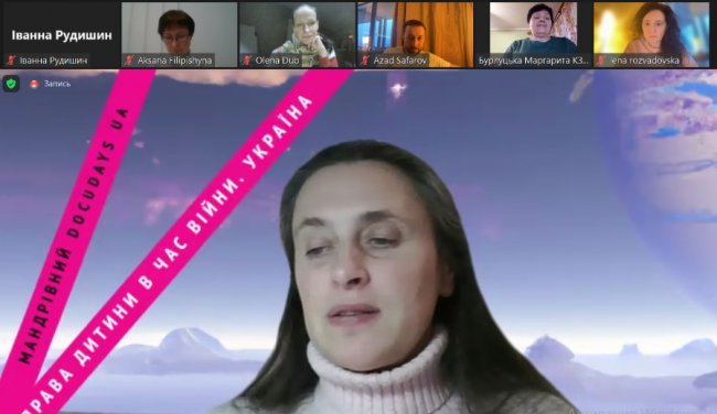 Богдан Стельмах. Знімок екрана під час онлайн-дискусії