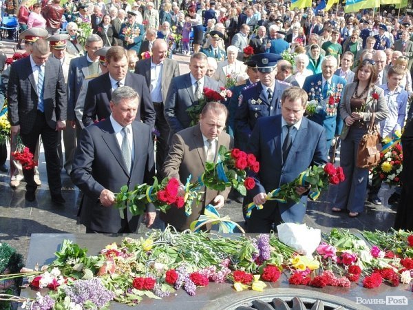 У Луцьку відзначили День Перемоги. ФОТО