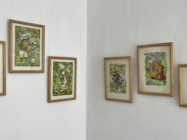 У музеї на Волині відкрили виставку ілюстрацій до творів родини Косачів