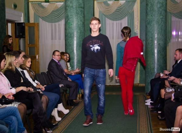 На Fashion day у Луцьку дефілювали футболісти «Волині»