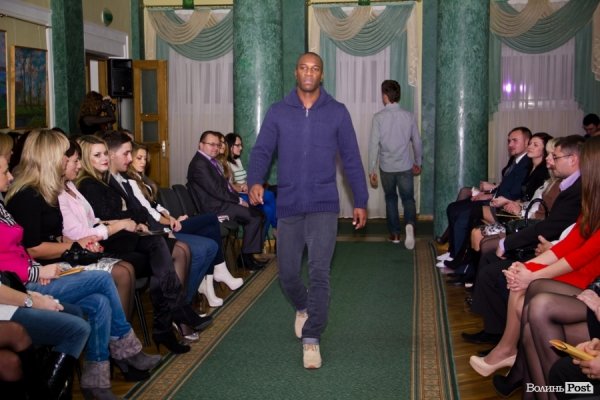 На Fashion day у Луцьку дефілювали футболісти «Волині»
