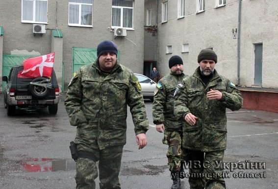 Волинські правоохоронці повернулися із зони  АТО. ФОТО