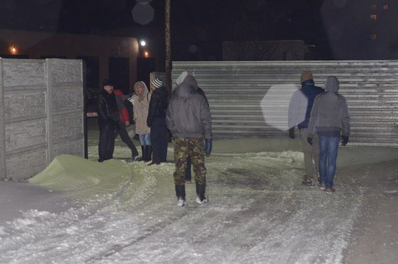 У Рівному заблокували «Беркут». ФОТО. ВІДЕО