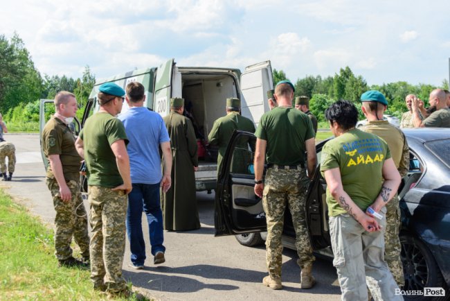 Луцьк попрощався із загиблим на Сході воїном Іллею Струком. ФОТО