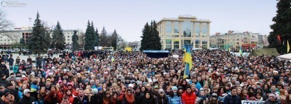 Перший день страйку в Луцьку. ФОТО. ВІДЕО