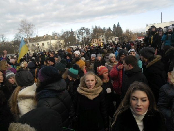 Перший день страйку в Луцьку. ФОТО. ВІДЕО