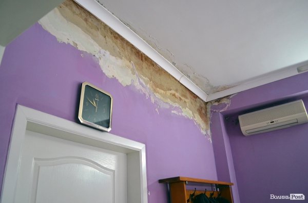 Через відлигу затоплює Будинок побуту в Луцьку. ФОТО