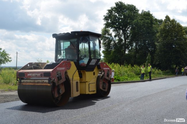 Савченко проінспектував ремонт доріг на Волині