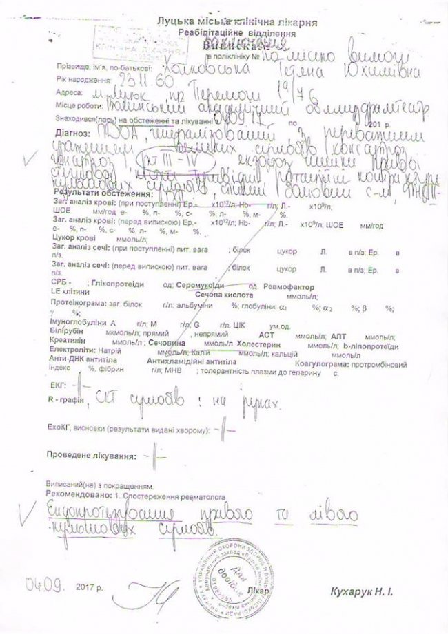 Артистка волинського драмтеатру потребує допомоги