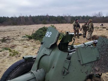 Посвята і знищення ворожої техніки: в артилеристів ТРО Волині тривають навчання. ВІДЕО
