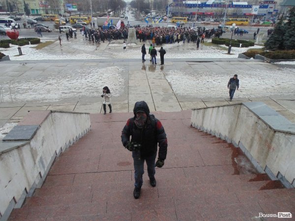 Луцьк. Віче і марш Майдану. ФОТО