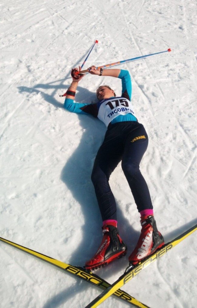 Волинська лижниця стала срібною призеркою чемпіонату України. ФОТО