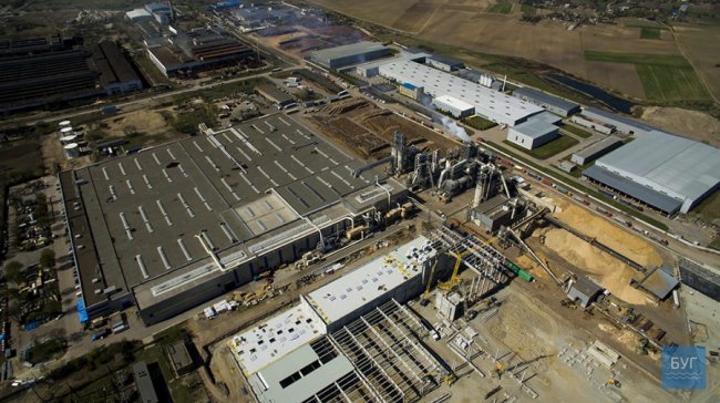 Показали розбудову заводу на Волині з висоти пташиного польоту. ВІДЕО