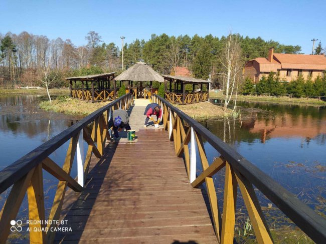 Як базу ВНУ імені Лесі Українки на Світязі причепурили до нового сезону відпочинку