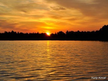 Показали красу волинського озера Пісочне. ФОТО 