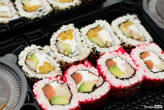 Вперше у Луцьку – заморожені суші* 