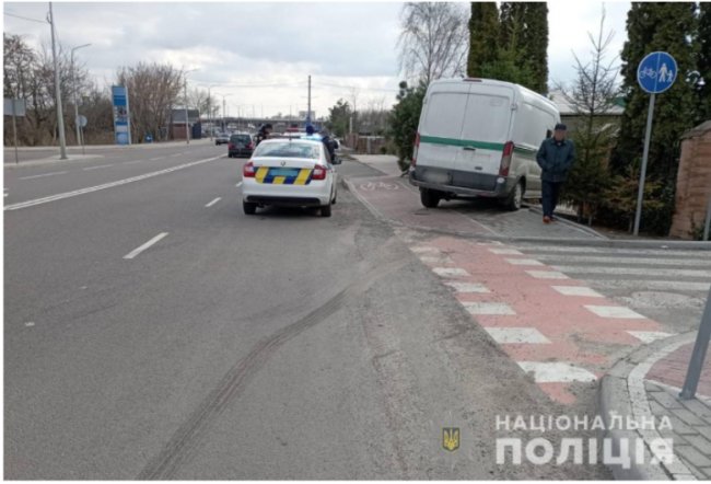 На Ківерцівській у Луцьку сталася аварія: є потерпілий