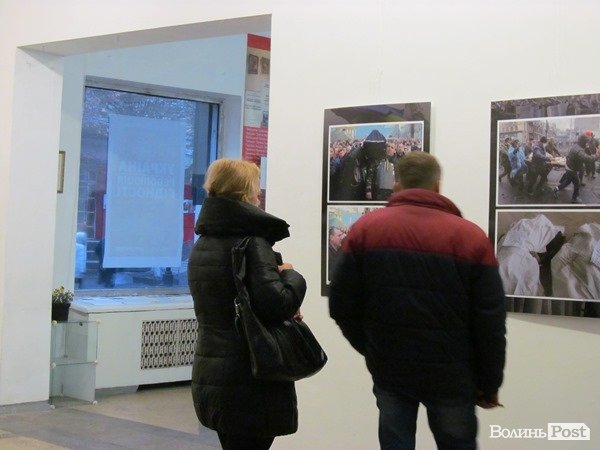 У Луцьку показали польське бачення українського Майдану. ФОТО