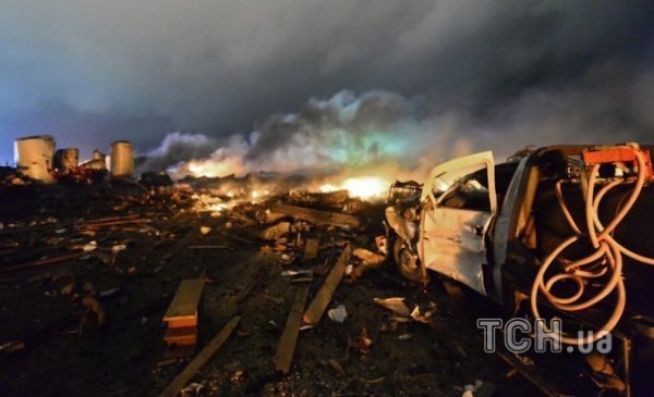 Вибух в Техасі: всі деталі. ФОТО. ВІДЕО