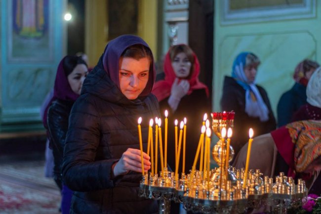 Як у Жидичинському монастирі відзначали Благовіщення. ФОТО