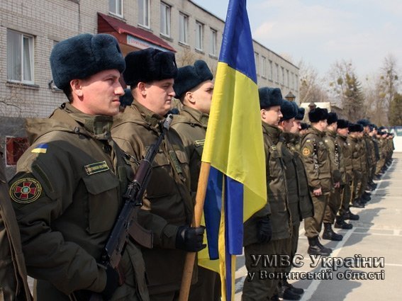 На Волині відзначили кращих нацгвардійців. ФОТО. ВІДЕО
