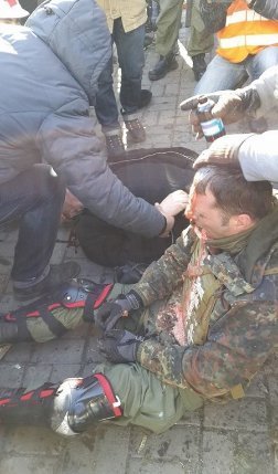 Війна на вулицях Києва. ФОТО