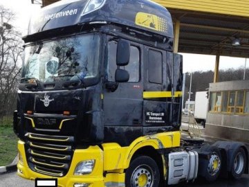 На «Ягодині» затримали вантажівку, яку вкрали у Нідерландах 