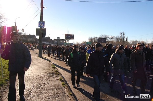 У Луцьку пікетували ДАІ. ФОТО