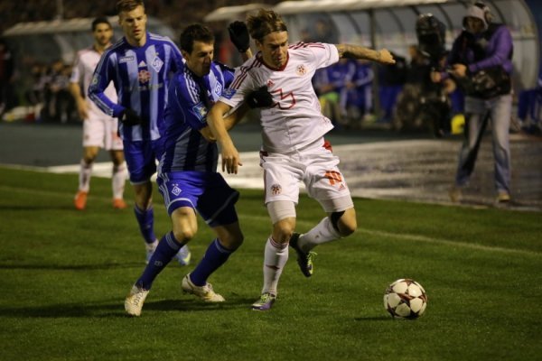 Фото гри «Волинь» ‒ «Динамо»