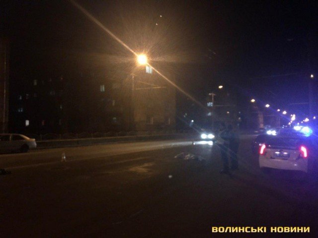 У Луцьку водій «Ford» на смерть збив чоловіка. ФОТО