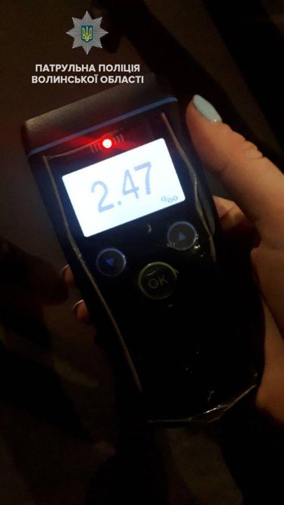 Затримали п’яного водія, який скоїв аварію на ДПЗ у Луцьку. ФОТО