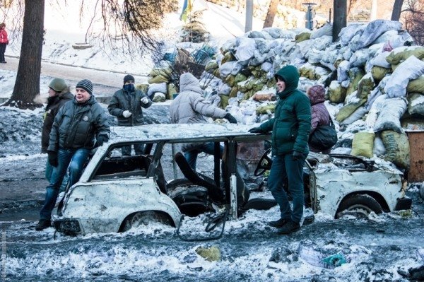 Фотовраження лучанки від місця боїв на Грушевського