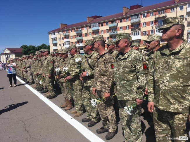 Ви зберегли наш мир: на Волині зустріли зенітників, які повернулися з АТО. ФОТО