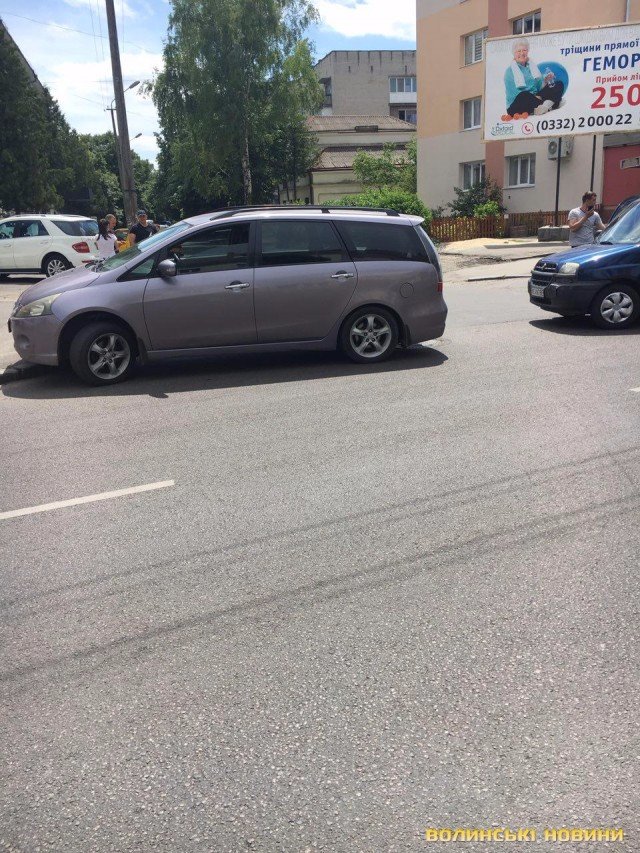 У Луцьку – аварія на Перемоги